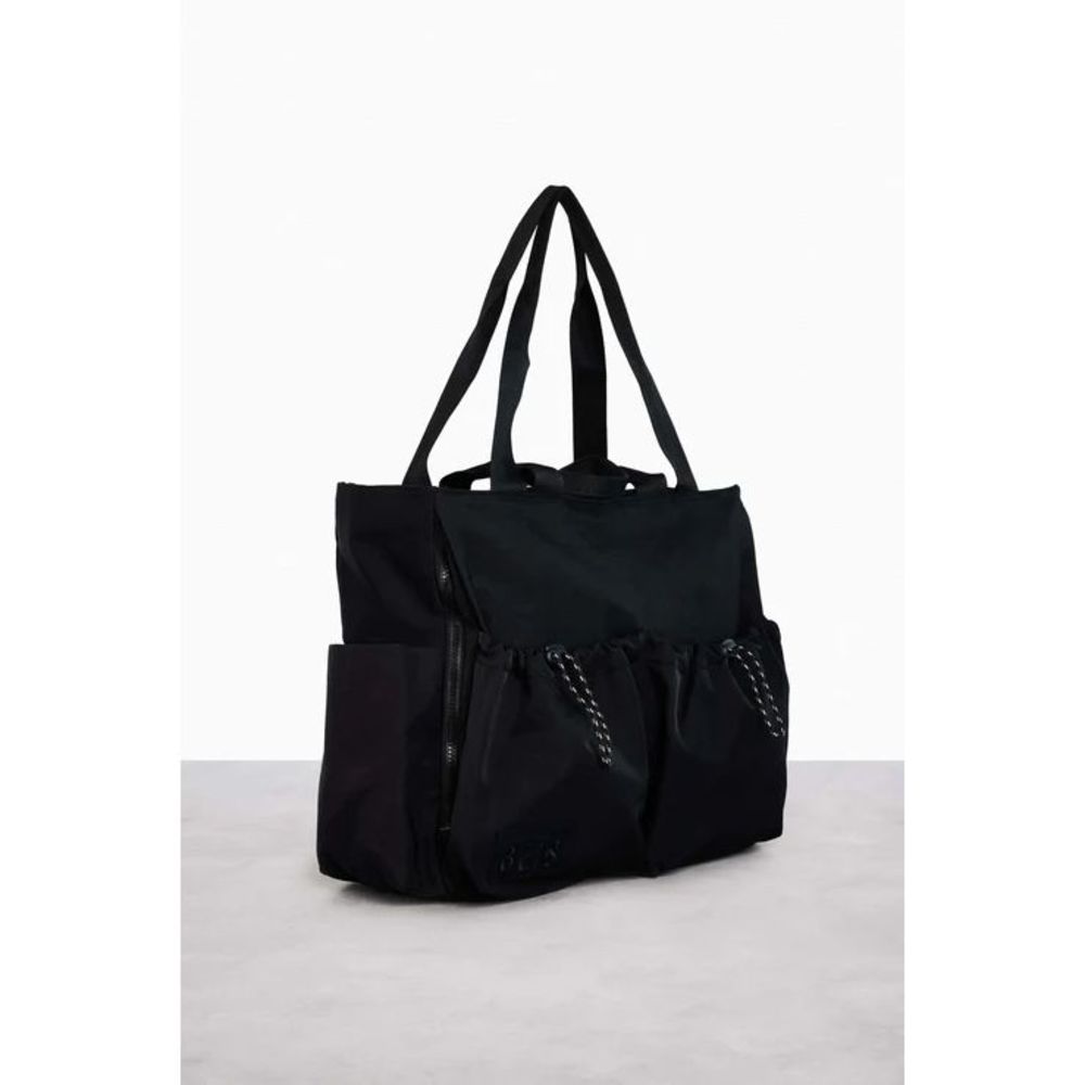 NWT Beis Sports Carryall Tote Duffle in Black - Picture 2 of 11